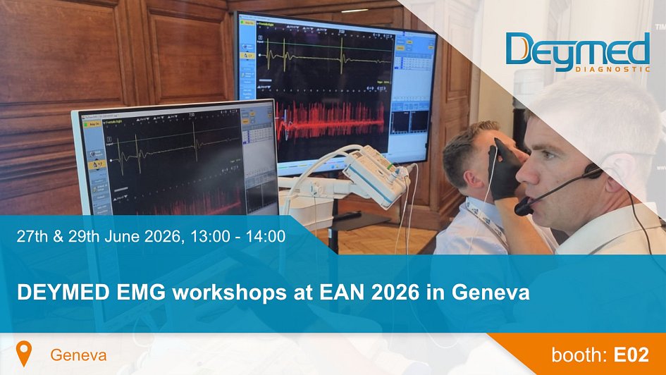 DEYMED EMG workshops at EAN 2026 in Geneva