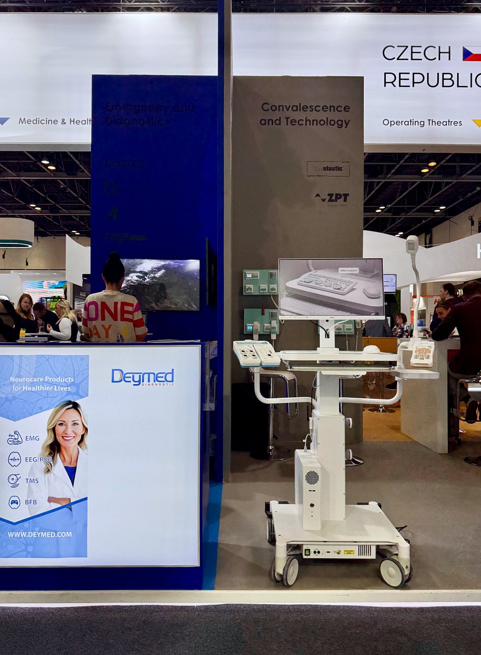DEYMED Diagnostic Showcases Innovative Neurology and Psychiatry Solutions at Arab Health