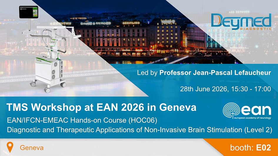 TMS workshop with Professor Jean-Pascal Lefaucheur at EAN 2026