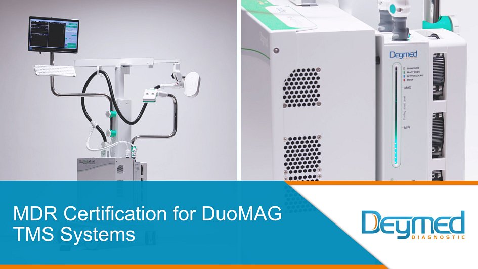 DEYMED Achieves MDR Certification for DuoMAG TMS Systems