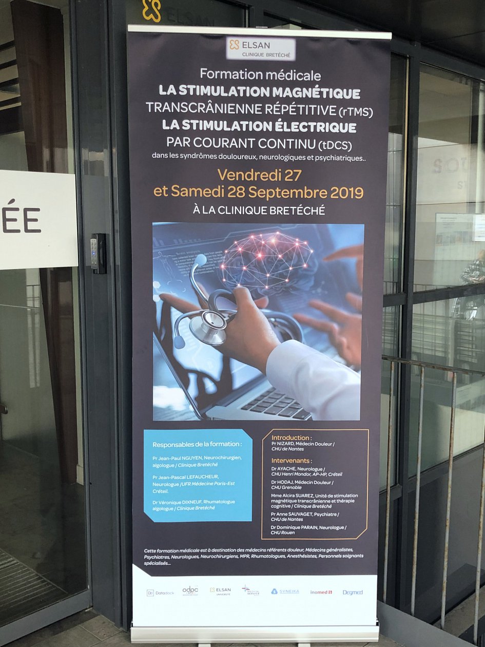 Formation pratique à la rTMS avec l'Université Elsan