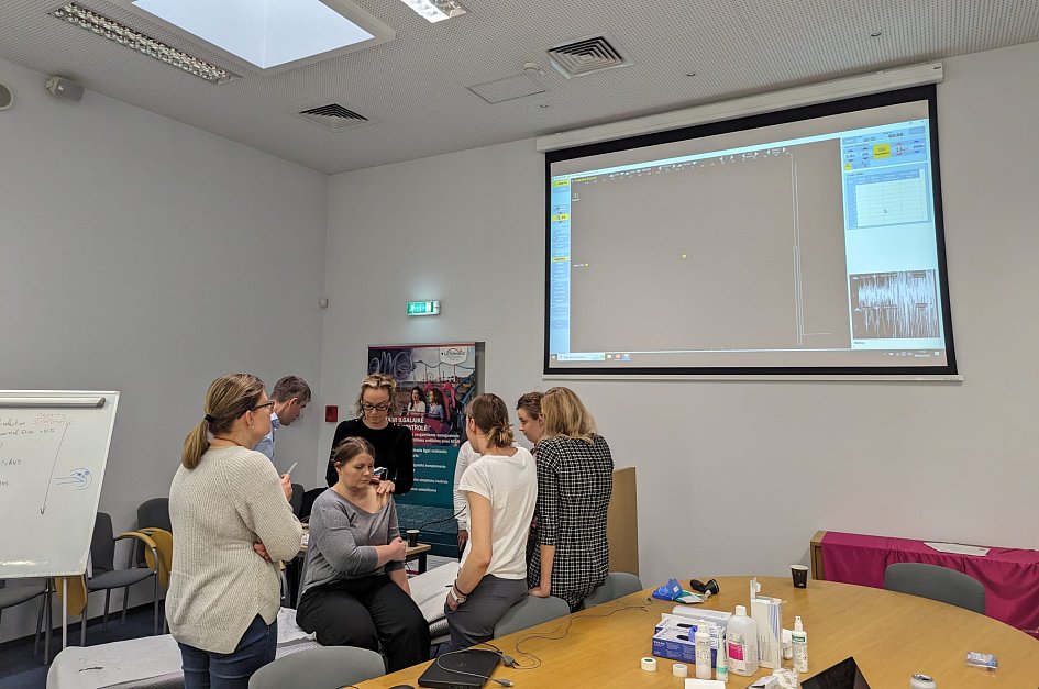 TruTrace EMG Traveler system was featured during the ENMG teaching event in Vilnius