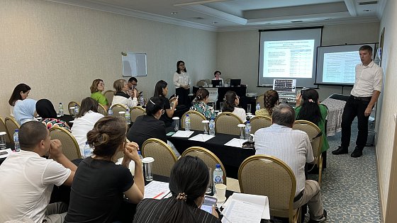 EMG workshop in Tashkent, Uzbekistan