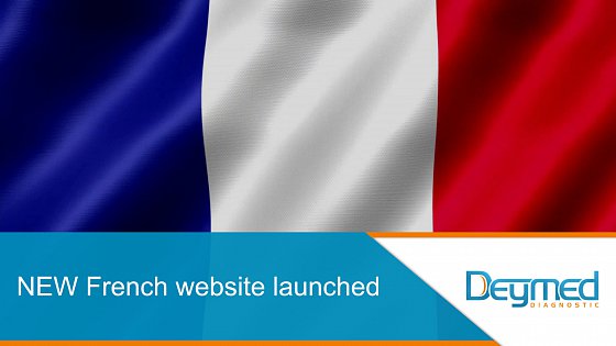 Nová francouzská verze stránek DEYMED